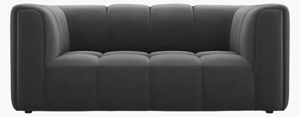Sofa o wyglądzie aksamitu Adams (2-osobowa), S 166 cm