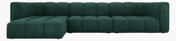 Narożna sofa modułowa z szenilu Adams