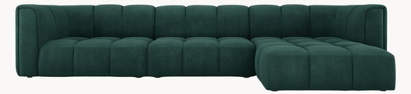 Narożna sofa modułowa z szenilu Adams