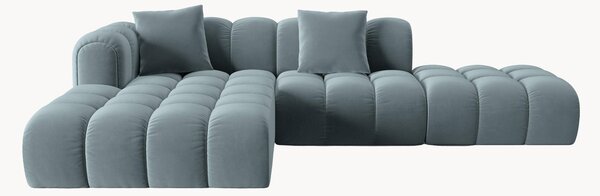 Narożna sofa modułowa z weluru Arden