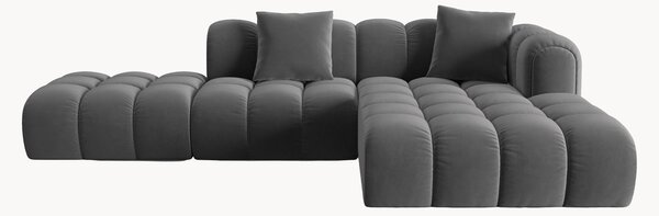 Narożna sofa modułowa z weluru Arden