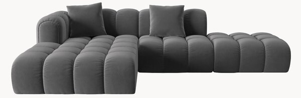 Narożna sofa modułowa z weluru Arden