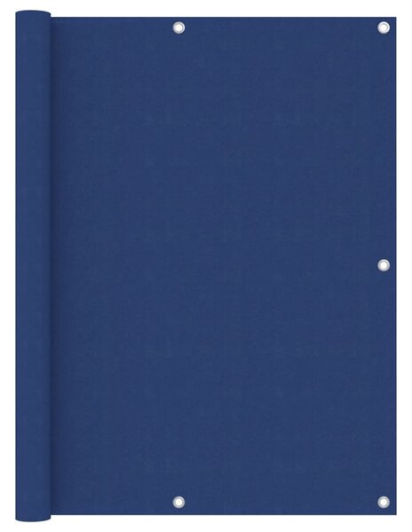 Parawan balkonowy, niebieski, 120x300 cm, tkanina Oxford