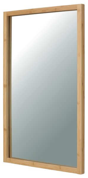 Lustro ścienne B044 NAT, bambus, L