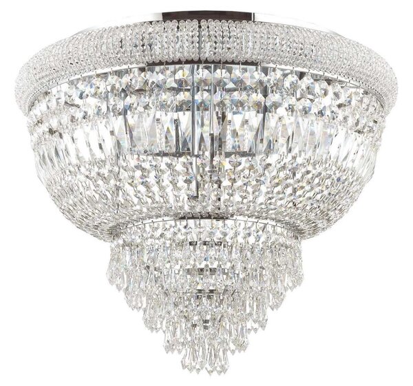 Ideal Lux Ideal Lux - Kryształowa lampa sufitowa DUBAI 6xE14/40W/230V ID207186