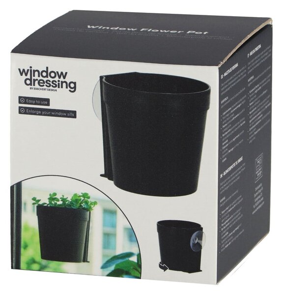 Plastikowe wiszące i ścienne doniczki zestaw 2 szt. ø 10 cm – Esschert Design
