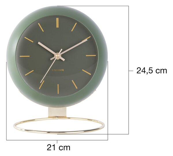 Zegar stołowy ø 21 cm Globe – Karlsson