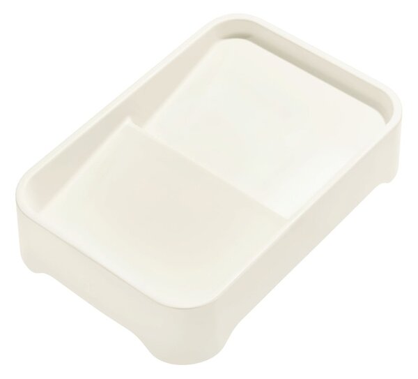 Biały organizer na kosmetyki iDesign Eco Bin, 28,12x19,23 cm