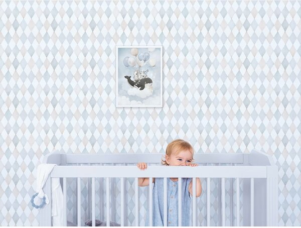 Tapeta dziecięca 10 m x 50 cm Harlequin – Lilipinso