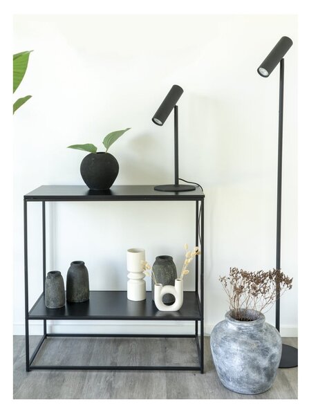 Czarna lampa stojąca (wysokość 150 cm) Paris – House Nordic