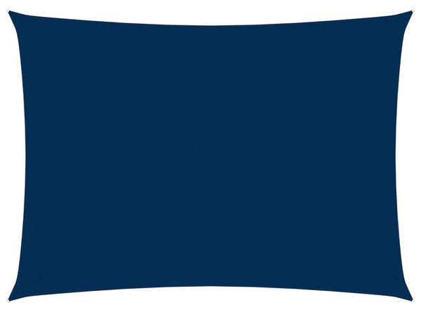 Prostokątny żagiel ogrodowy z tkaniny Oxford, 2x4 m, niebieski