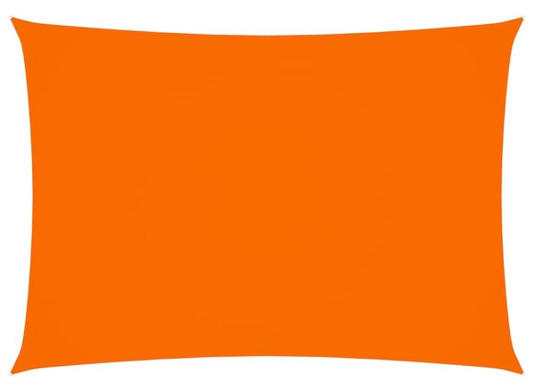 Prostokątny żagiel ogrodowy, tkanina Oxford, 2x4 m, pomarańcz