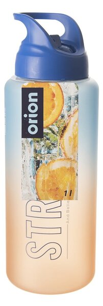 Niebiesko-pomarańczowa butelka 1 l Moly – Orion