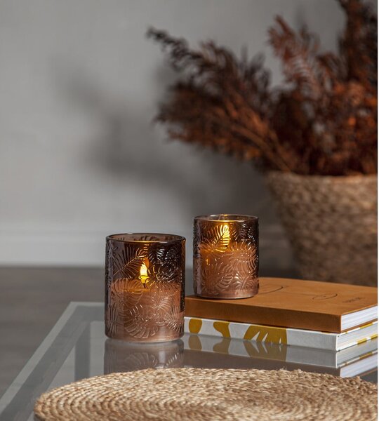 Świeczka LED (wys. 10 cm) Flamme Leaf – Star Trading