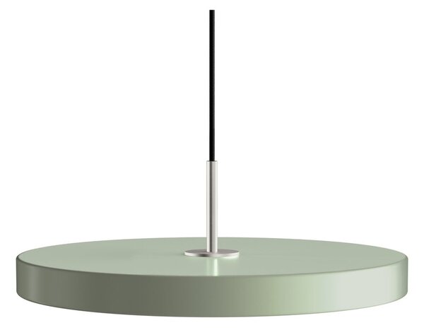Jasnozielona lampa wisząca LED z metalowym kloszem ø 43 cm Asteria Medium – UMAGE