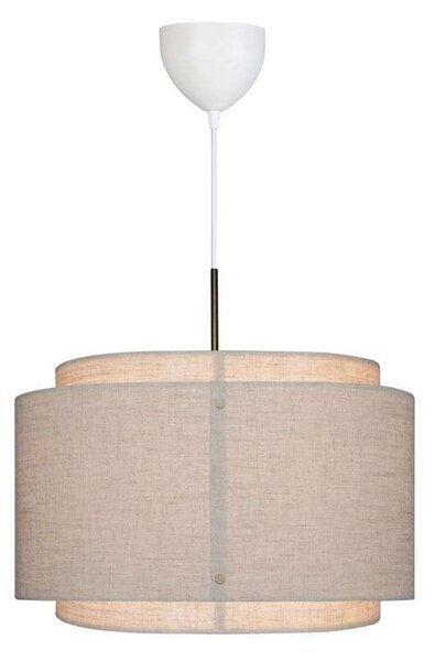 Lampa Wisząca DFTP by Nordlux, Takai, ściemnialny, beżowy, salon, tkanina | tekstylia, design
