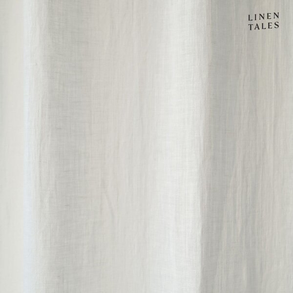 Biała firanka 130x170 cm Daytime – Linen Tales