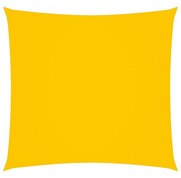 Kwadratowy żagiel ogrodowy, tkanina Oxford, 3,6x3,6 m, żółty