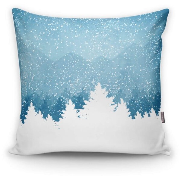 Zestaw 4 świątecznych poszewek na poduszki i bieżnika Minimalist Cushion Covers Winter Wonderland