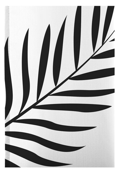Biała zasłona 140x300 cm Foliage – Blanc