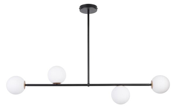 Sigma Żyrandol na drążku GAMA 4xG9/12W/230V czarny SI0030