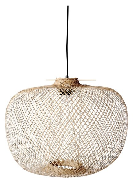Lampa wisząca z bambusowym kloszem ø 42 cm Rodi – Bloomingville