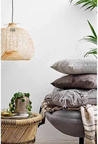 Lampa wisząca z bambusowym kloszem ø 42 cm Rodi – Bloomingville
