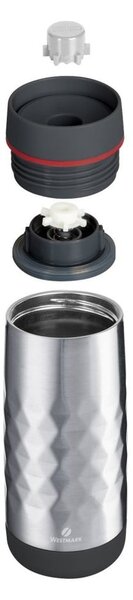 Jasnoszary kubek termiczny 400 ml Viva – Westmark