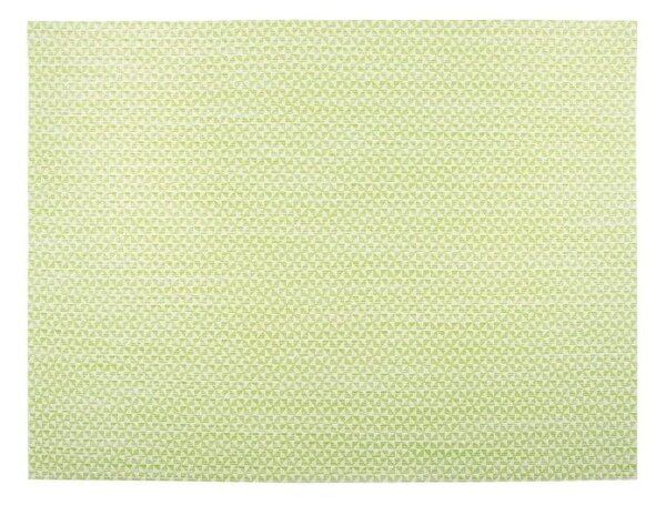 Jasnozielona mata stołowa Tiseco Home Studio Melange Triangle, 30x45 cm