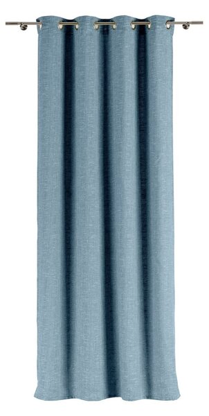 Niebieska zasłona 140x245 cm Riva – Mendola Fabrics