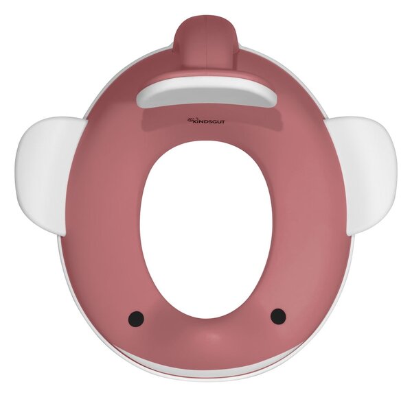 Ciemnoróżowa dziecięca deska sedesowa Dusty pink – Kindsgut