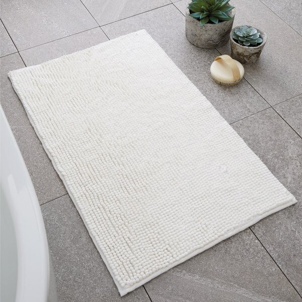 Beżowy dywanik łazienkowy 80x50 cm Bobble – Catherine Lansfield