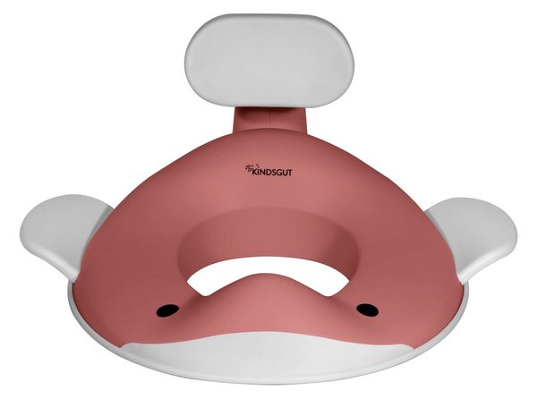 Ciemnoróżowa dziecięca deska sedesowa Dusty pink – Kindsgut
