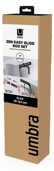 Stalowy regulowany karnisz 81 - 163 cm Zen – Umbra