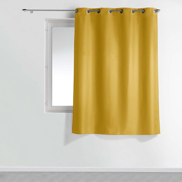 Żółta zasłona 140x180 cm Essentiel – douceur d'intérieur