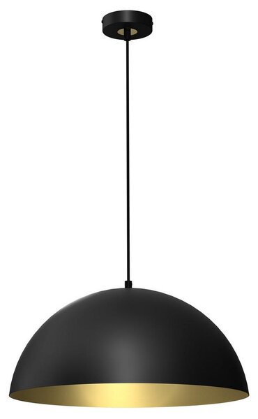 Milagro Żyrandol na lince BETA 1xE27/60W/230V d. 45 cm czarny MI1791