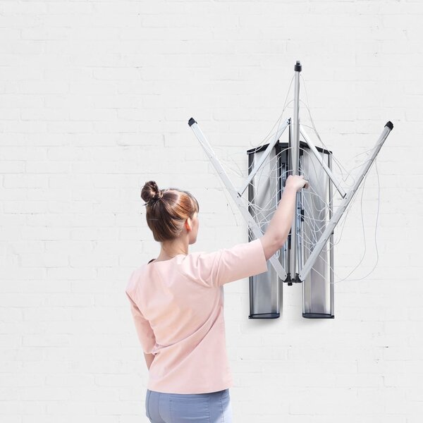 Ogrodowa ścienna suszarka na pranie WallFix 24m – Brabantia