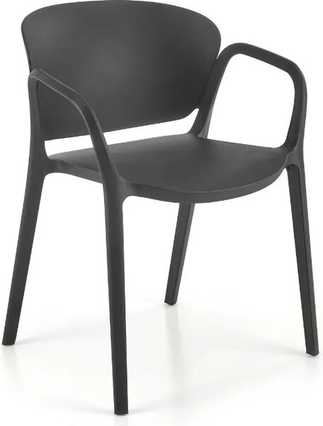 Krzesło K491 czarne