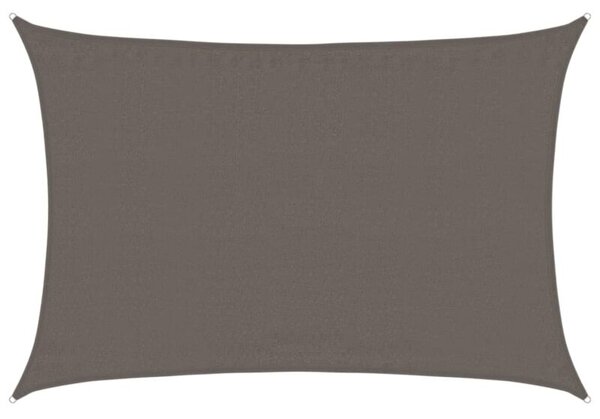 Żagiel przeciwsłoneczny, 160 g/m², antracytowy, 3,5x4,5m, hdpe