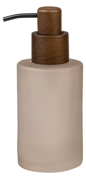Beżowy szklany dozownik do mydła 280 ml Modest – Mette Ditmer Denmark