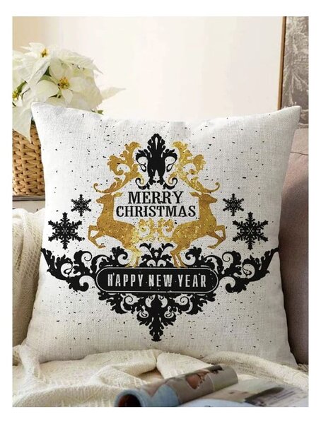 Poszewka na poduszkę ze świątecznym motywem 43x43 cm – Mila Home