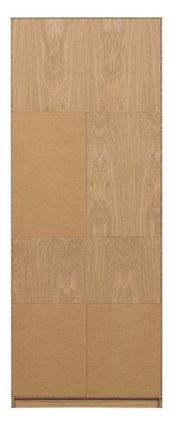 Regał modułowy w dekorze dębu 77x199 cm Modulair – vtwonen