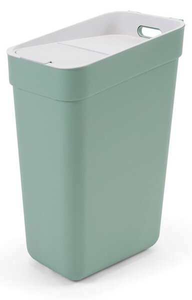 Jasnozielony kosz na śmieci do segregacji odpadów z plastiku z recyklingu 30 l Ready To Collect – Curver
