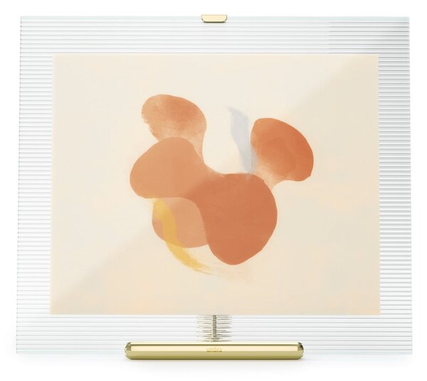 Szklana ramka stojąca w kolorze złota 26x30,5 cm Flute – Umbra