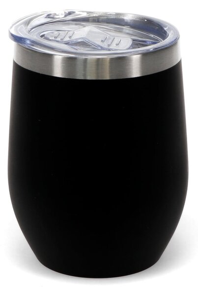 Czarny kubek podróżny 350 ml – Rex London