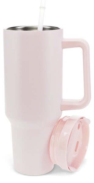 Jasnoróżowy termos 1,2 l – Rex London