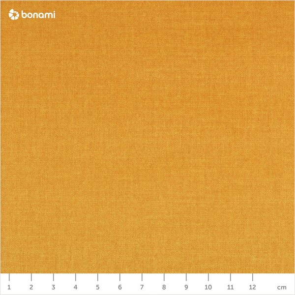 Żółty aksamitny puf Windsor & Co Sofas Vesta