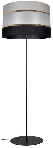 Belis Lampa podłogowa CORAL 1xE27/60W/230V czarny/szary BE0705