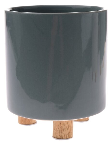 Ceramiczna osłonka na doniczkę ø 13 cm – Dakls
