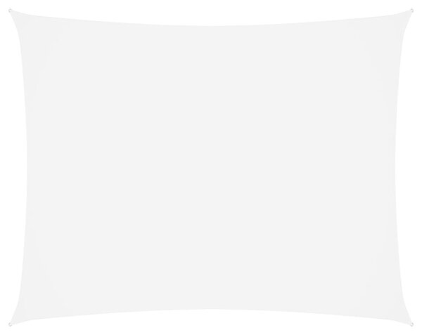 Prostokątny żagiel ogrodowy, tkanina Oxford, 2,5x4,5 m, biały